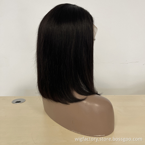 cheap price short bob lace wigs,unprocessed cuticle aligned human hair bob wig,bob lace front wig